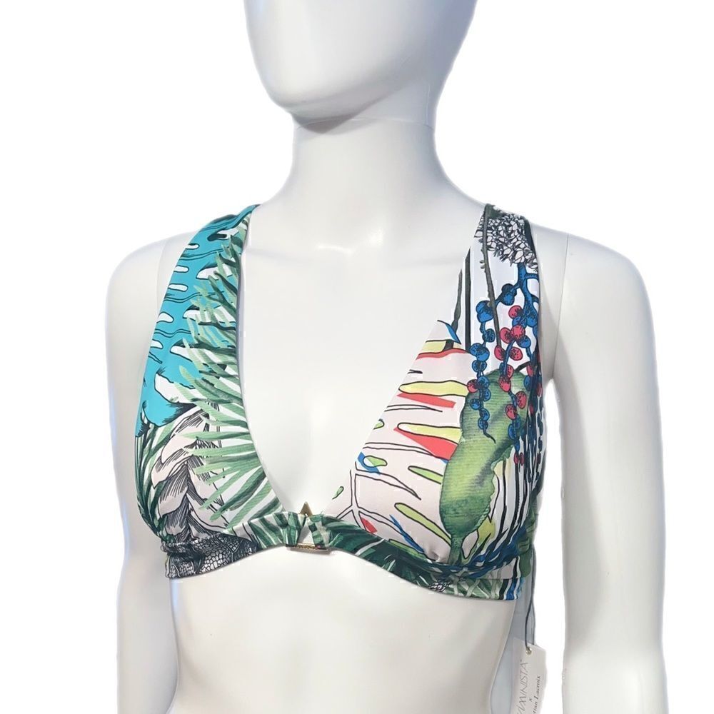 Christian Lacroix X Swiminista Bikini Top - Jardin Exoc’Chic Print (XL)